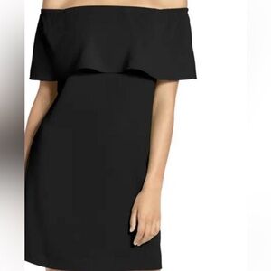 Charles Henry Off the Shoulder Dress
